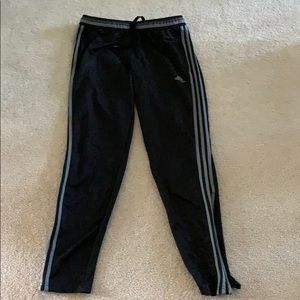 Adidas black soccer pants